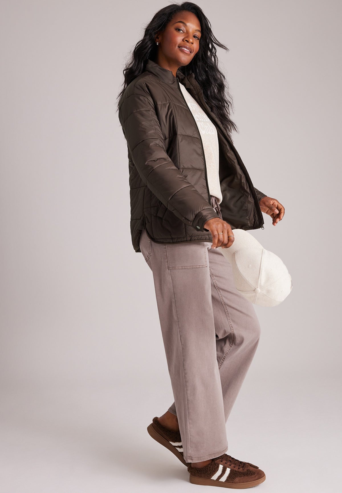 Packable Quilted Puffer Jacket