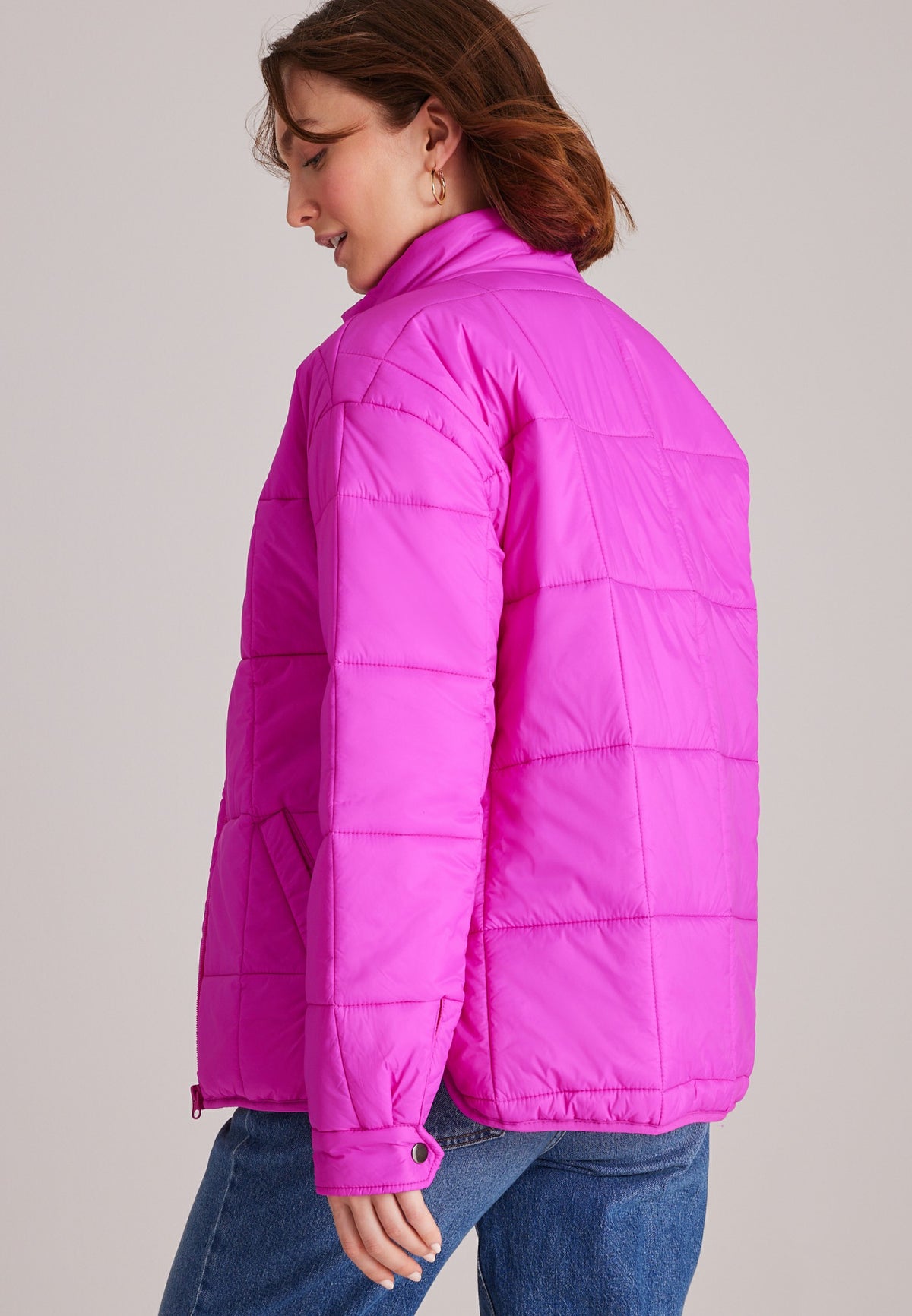 Packable Quilted Puffer Jacket