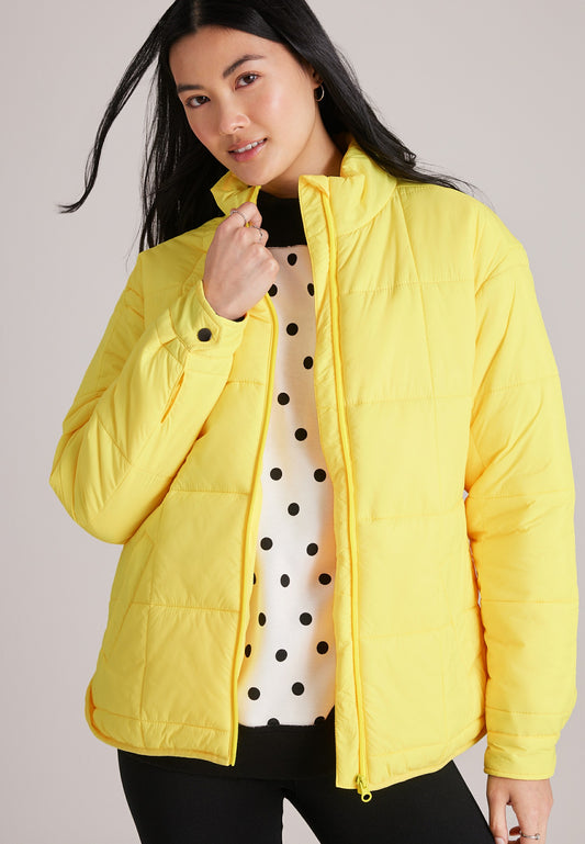 Packable Quilted Puffer Jacket