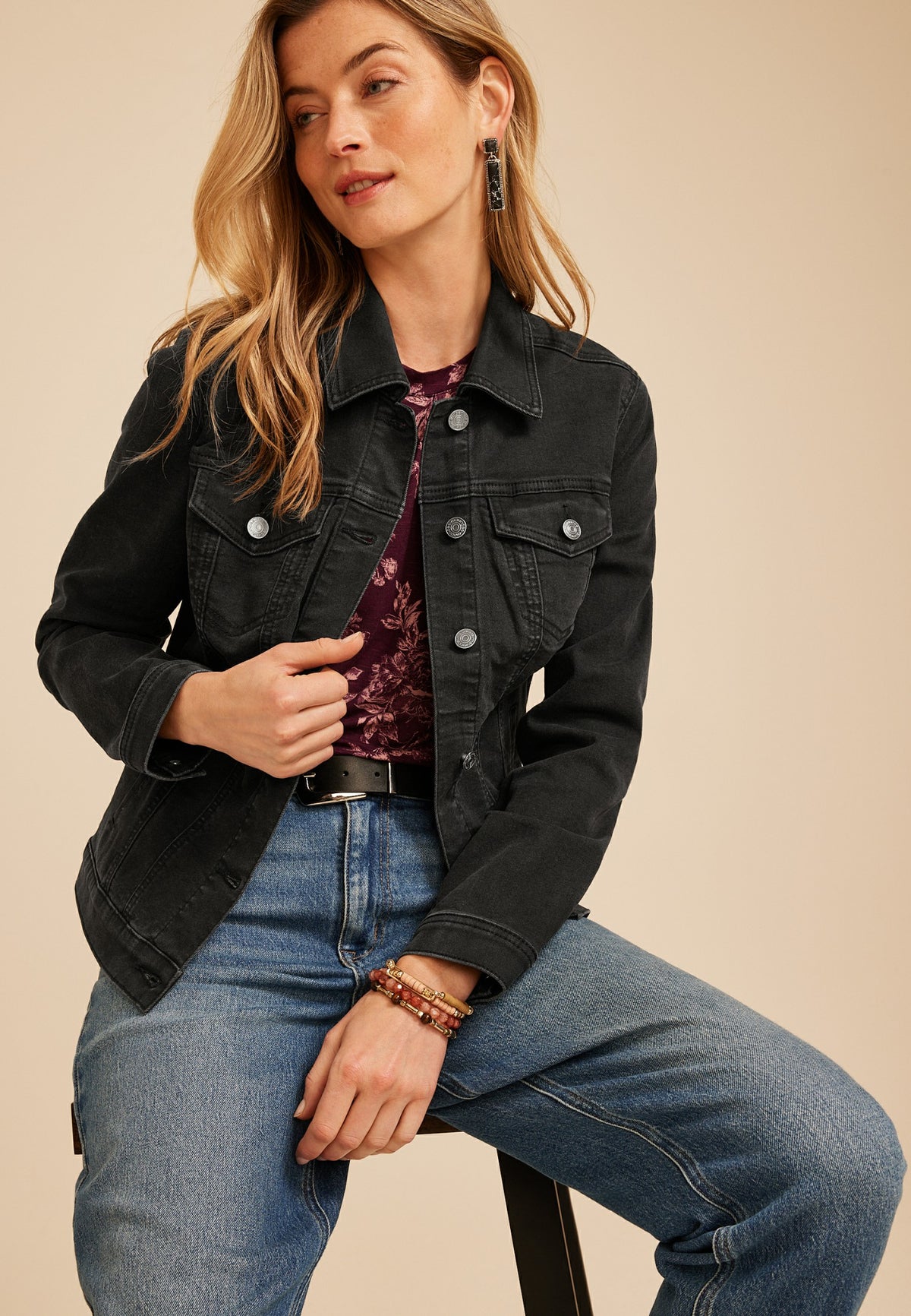 Black Denim Jacket