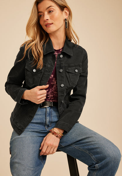 Black Denim Jacket