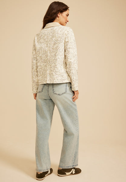 Floral Twill Barn Jacket