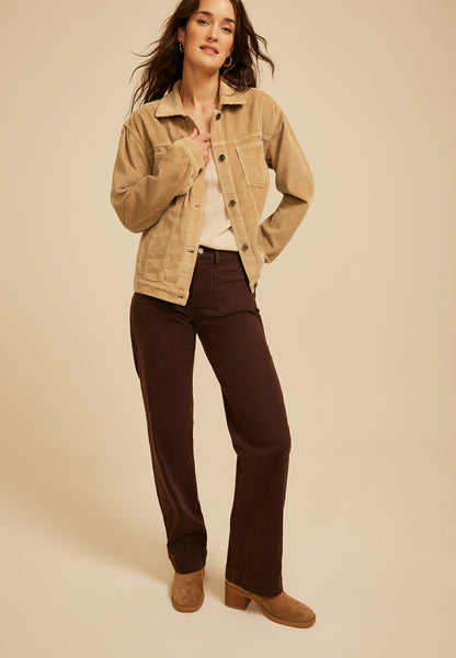 Corduroy Trucker Jacket