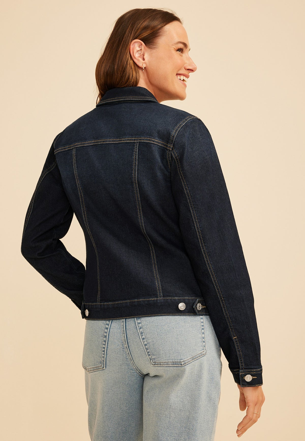 Super Dark Denim Jacket