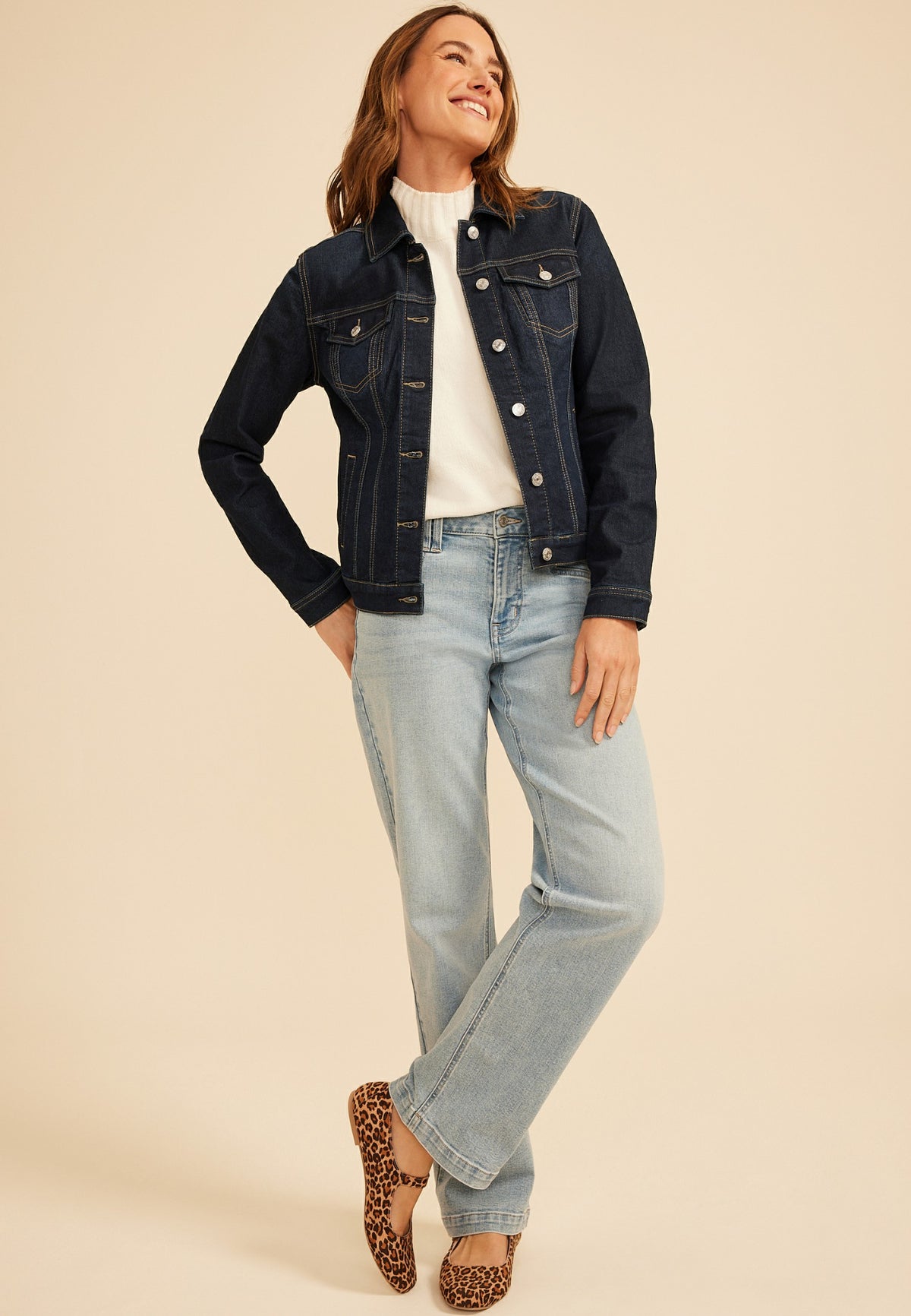 Super Dark Denim Jacket