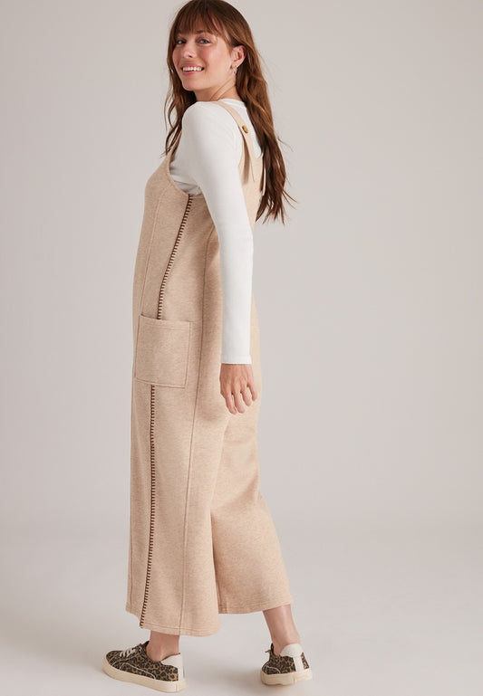 Bare Whipstitch Fleece Jumpsuit