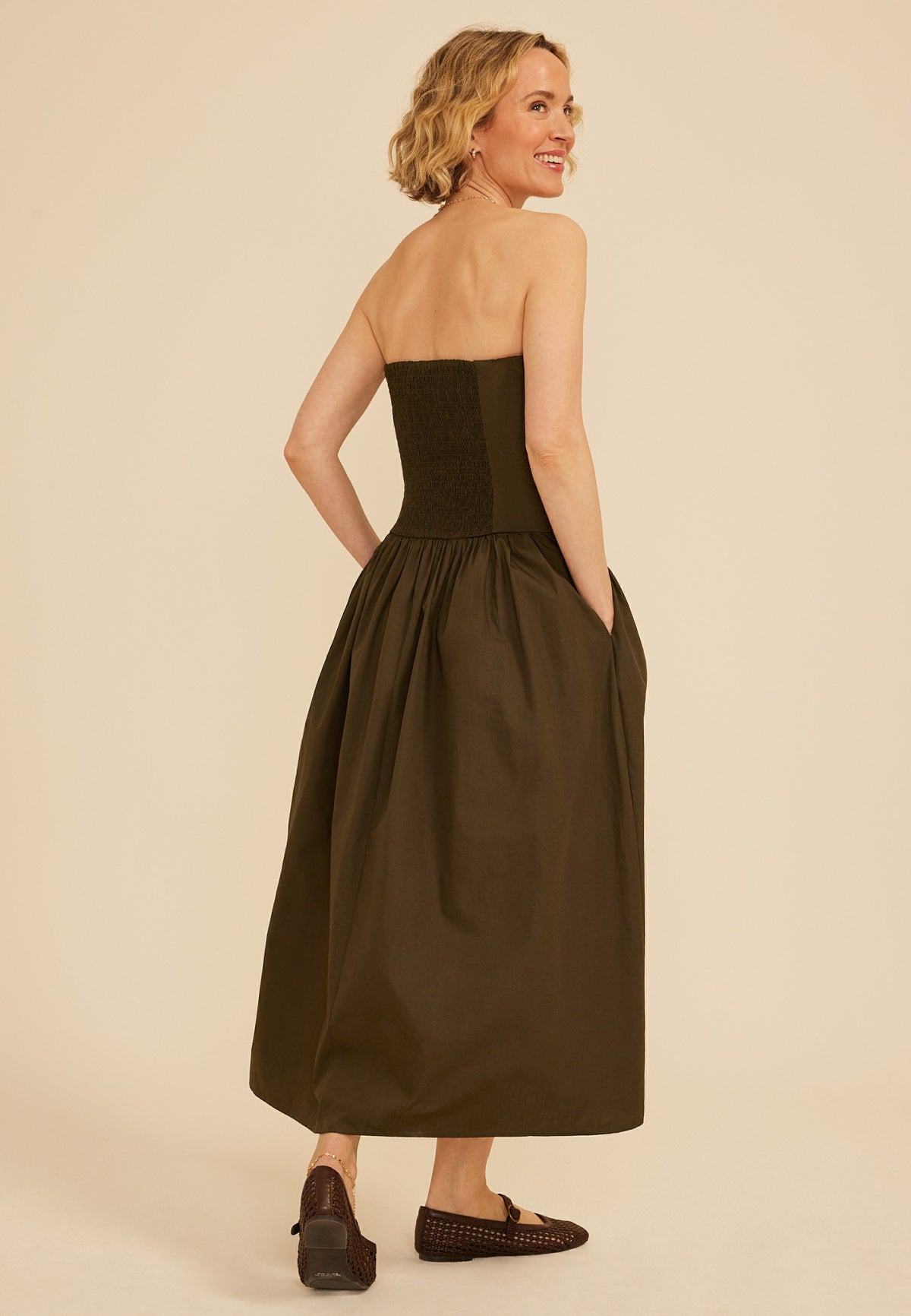 Band Of The Free Strapless Maxi Dress