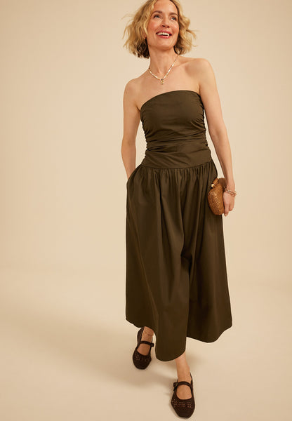 Band Of The Free Strapless Maxi Dress