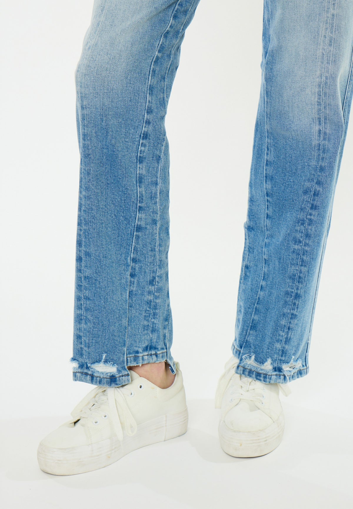 KanCan™ High Rise Seamed Straight Jean