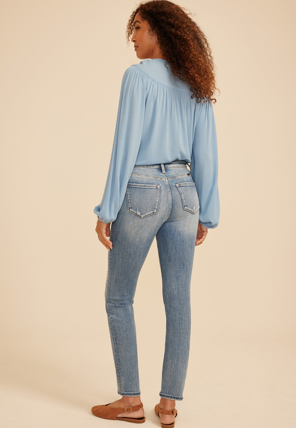 KanCan™ High Rise Ripped Cuffed Skinny Jeans