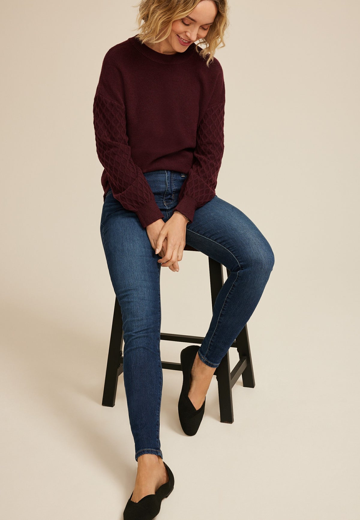 Everflex™ Dark High Rise Super Skinny Jean