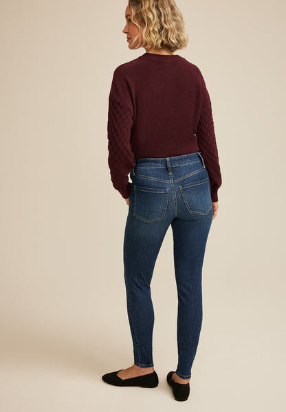 Everflex™ Dark High Rise Super Skinny Jean