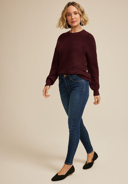 Everflex™ Dark High Rise Super Skinny Jean