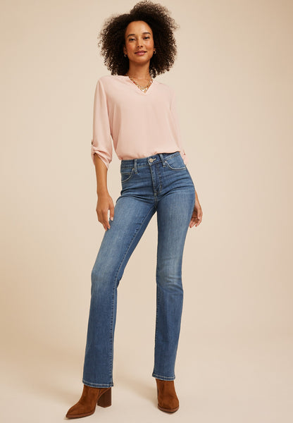 Everflex™ High Rise Bootcut Jeans