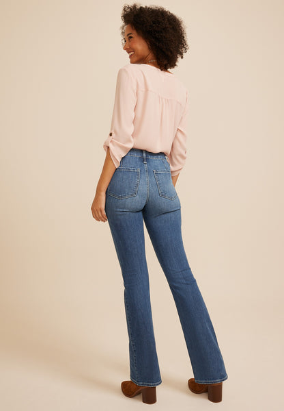 Everflex™ High Rise Bootcut Jeans