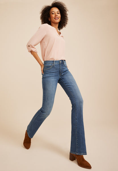 Everflex™ High Rise Bootcut Jeans
