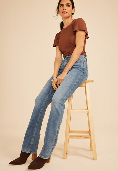 m jeans by maurices™ Classic High Rise Slim Boot Jean