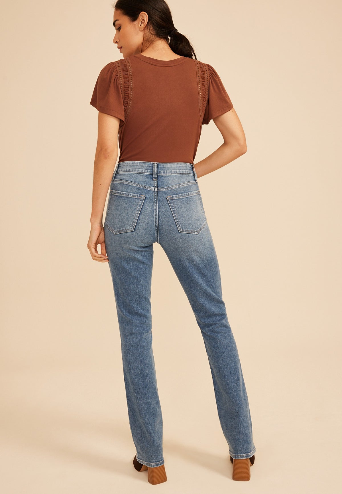 m jeans by maurices™ Classic High Rise Slim Boot Jean