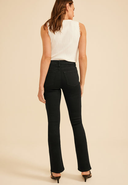 m jeans by maurices™ Classic Mid Rise Black Slim Boot Jean