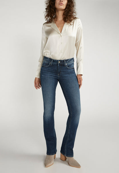 Silver Jeans Co.® Elyse Comfort Mid Rise Slim Boot Jean