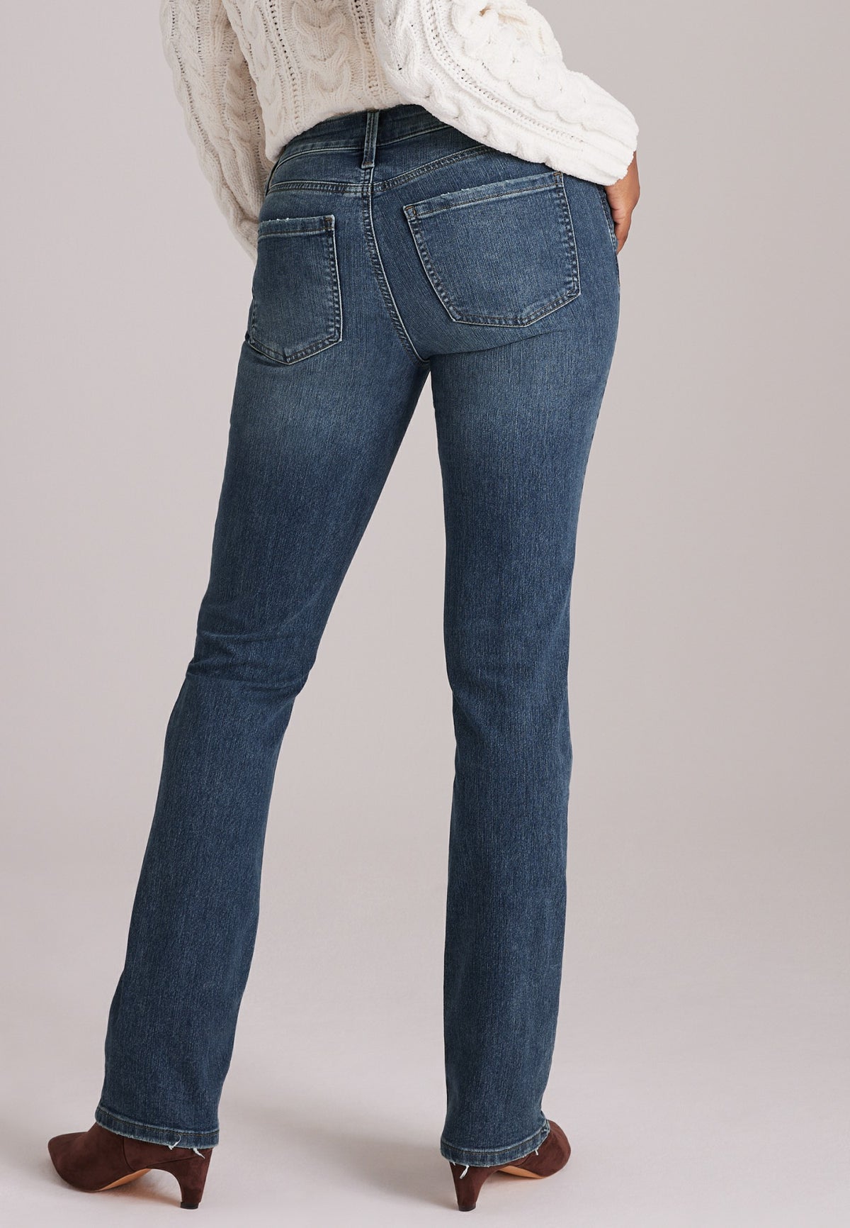 Everflex™ Mid Rise Slim Boot Jean