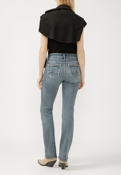 Silver Jeans Co.® Elyse Curvy Mid Rise Luxe Stretch Bootcut Jean