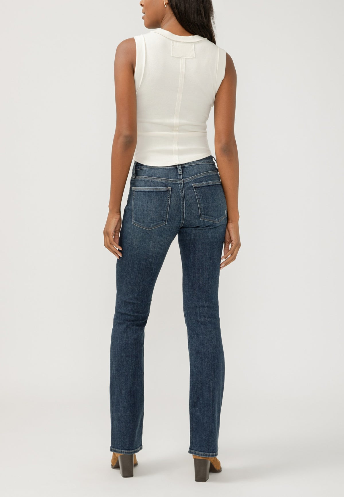 Silver Jeans Co.® Suki Curvy Mid Rise Luxe Stretch Slim Boot Jean