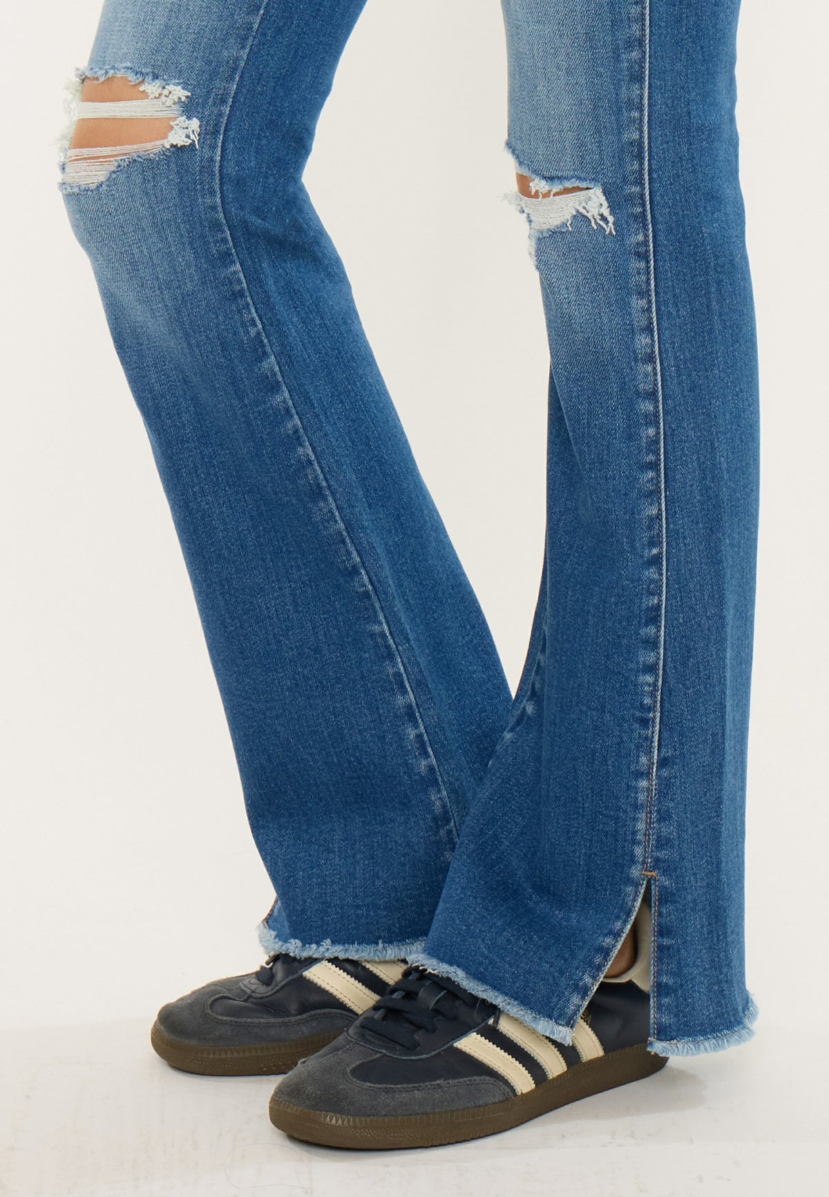 KanCan™ Mid Rise Twisted Seam Bootcut Jean