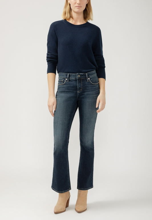 Silver Jeans Co.® Elyse Curvy Mid Rise Bootcut Jean