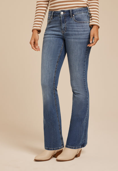 m jeans by maurices™ Classic Flare Mid Rise Jean