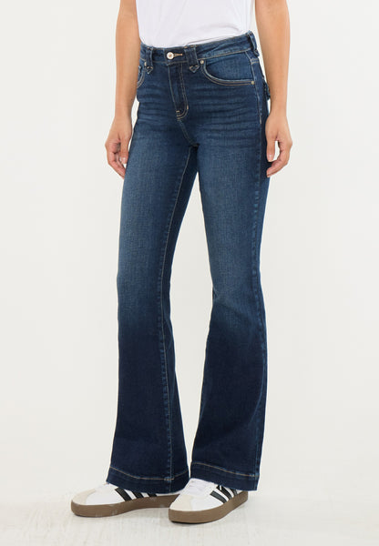 KanCan™ High Rise Pocket Flap Trouser Flare