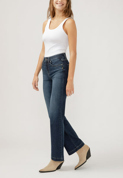 Silver Jeans Co.® Avery Curvy Luxe Stretch High Rise Trouser Jean