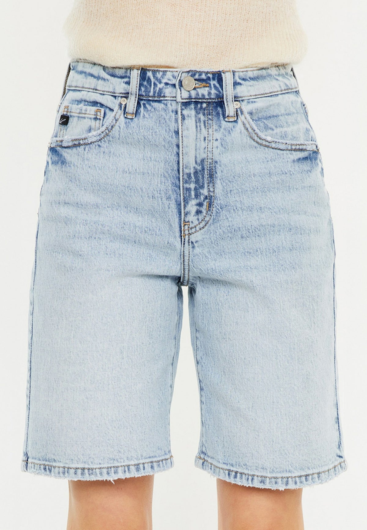 KanCan™ High Rise 9in Relaxed Bermuda Short