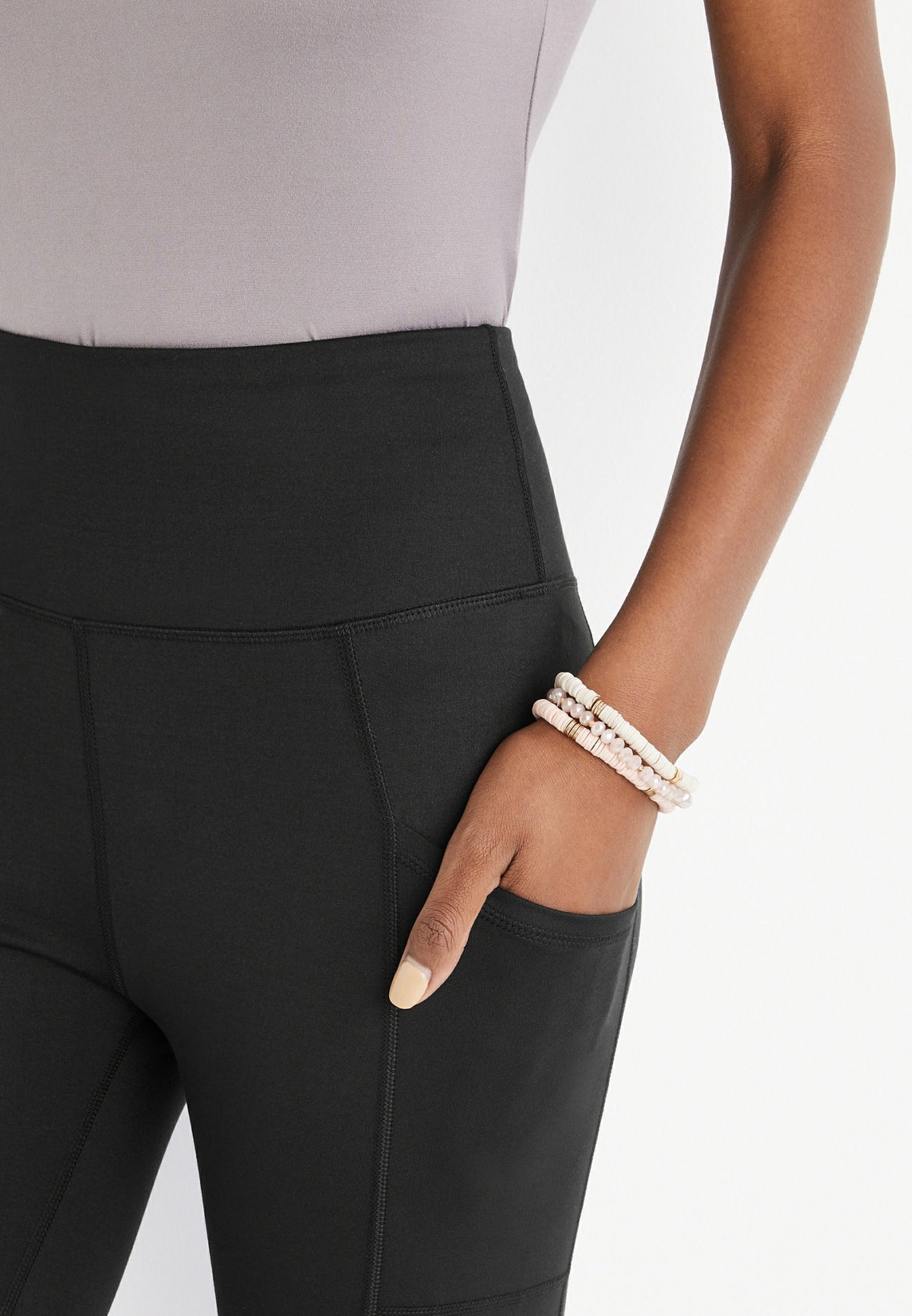 Black Super High Rise Luxe Pocket Legging