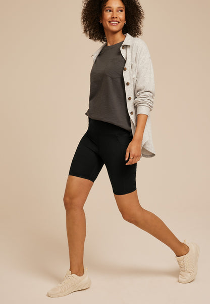 High Rise Luxe 8in Biker Short