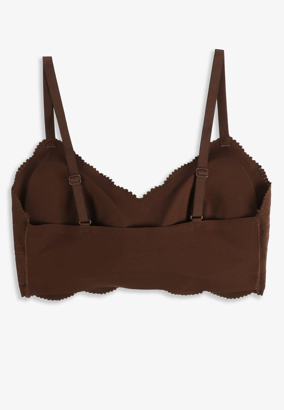 Invisibliss Lace Scalloped Edge Bralette