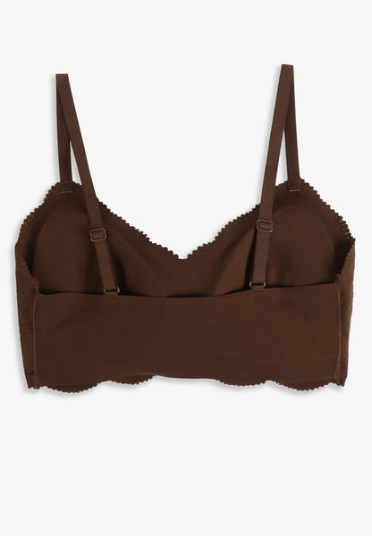 Invisibliss Lace Scalloped Edge Bralette