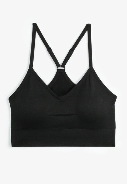 True Stretch Smooth Simple Strap Bralette
