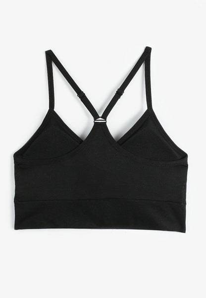 True Stretch Smooth Simple Strap Bralette