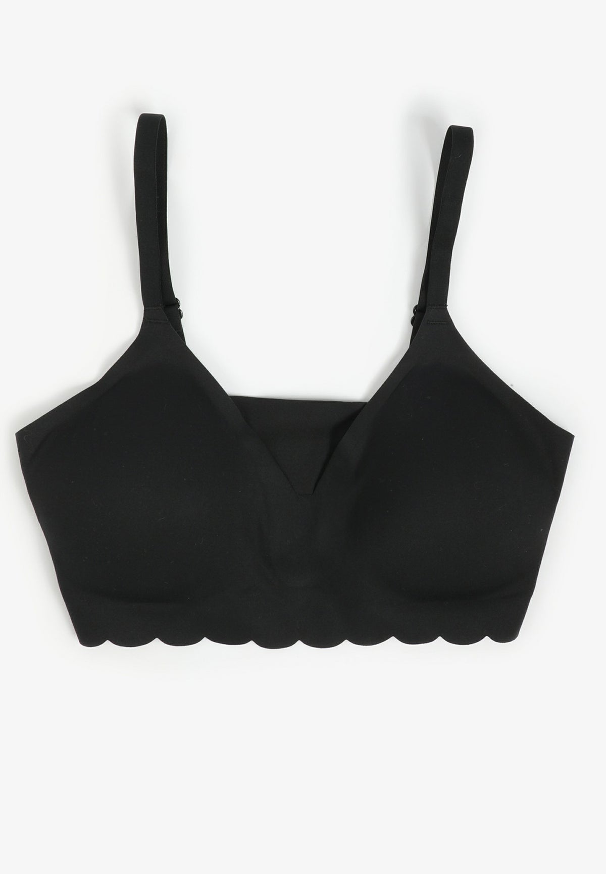 Invisibliss Scalloped Edge Bralette