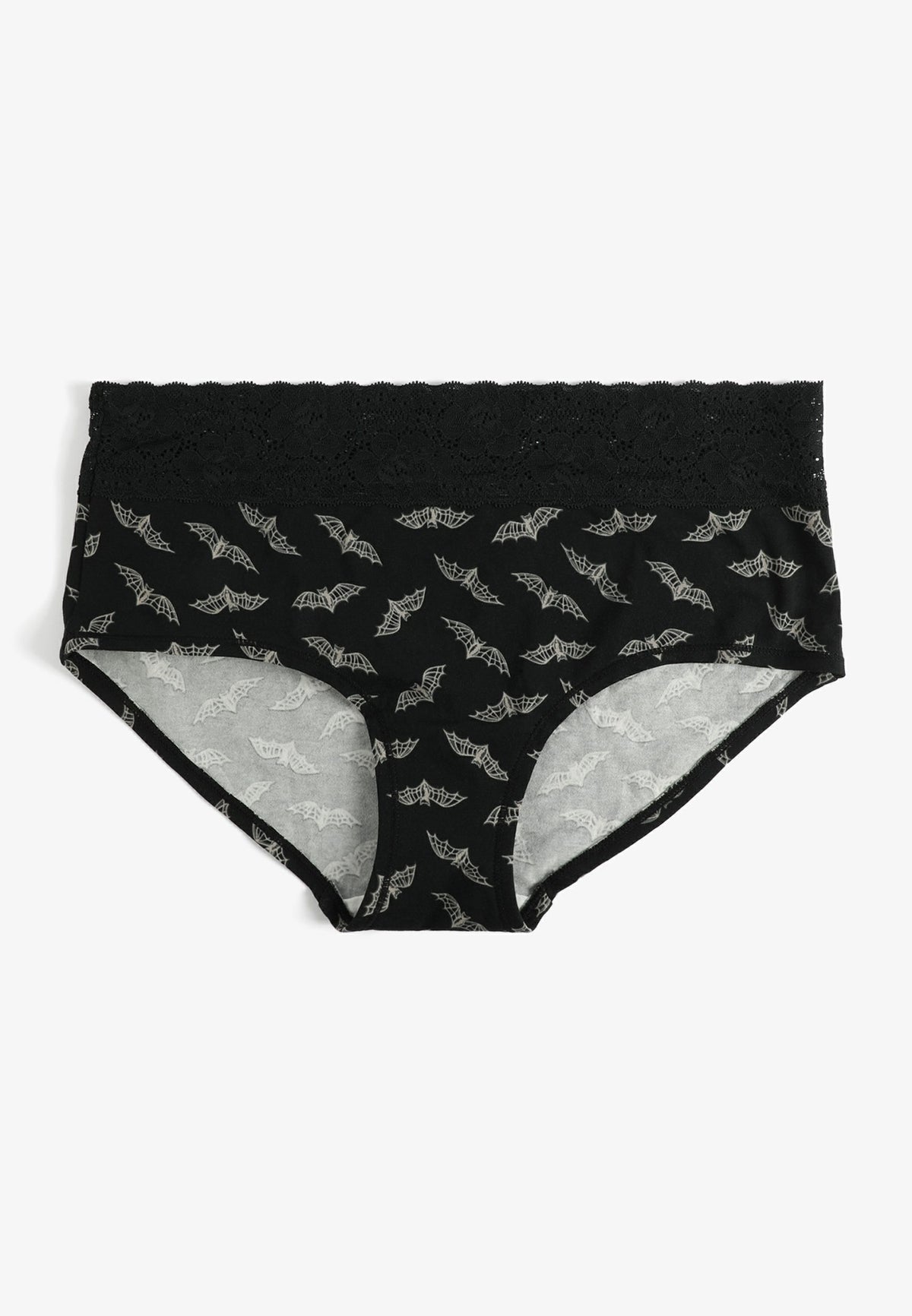 Simply Comfy Cotton Halloween Bat Boybrief Panty