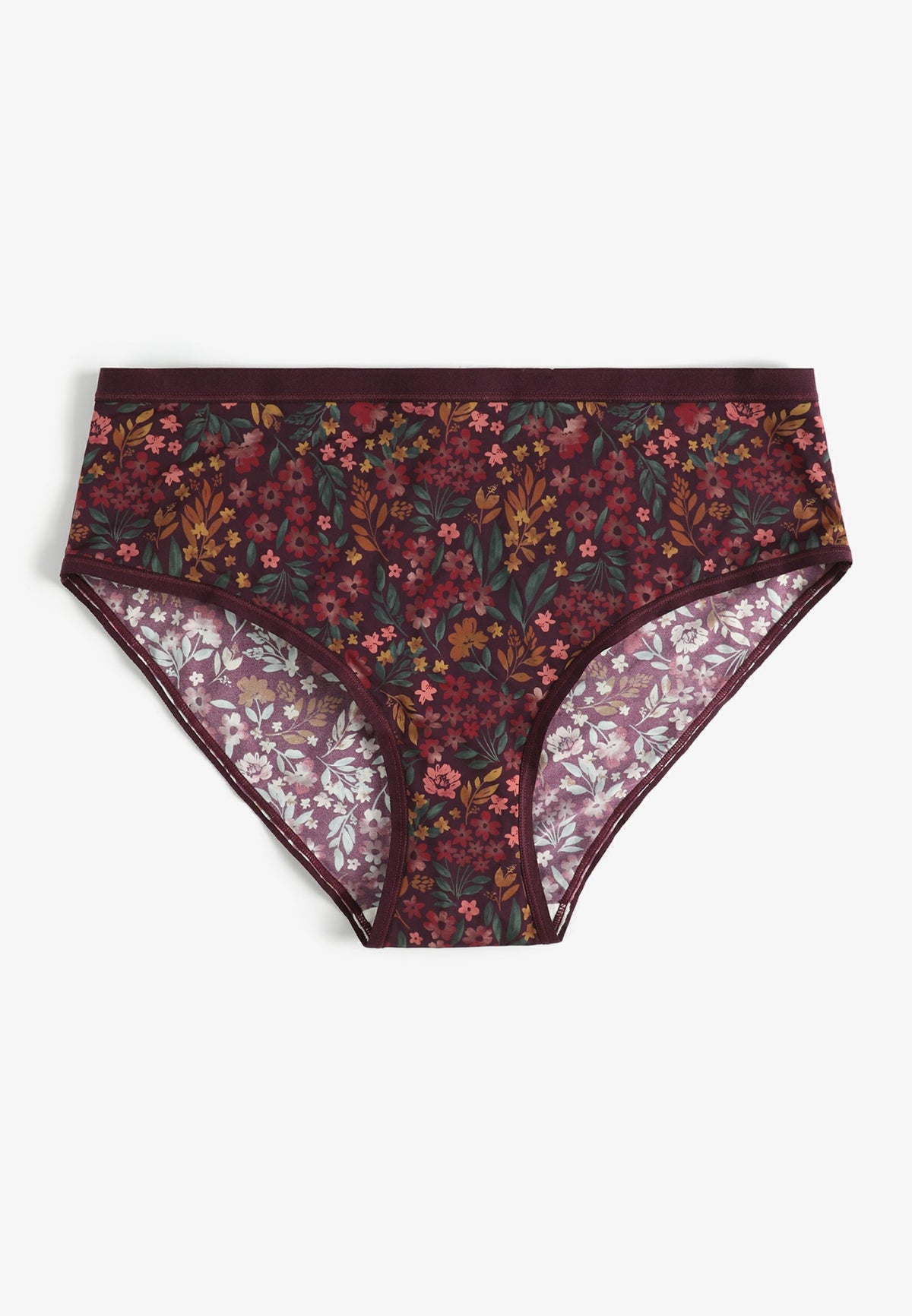 True Stretch Jersey Floral Print Hipster Panty