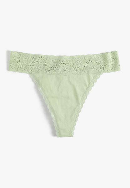 Simply Comfy Cotton Thong Panty