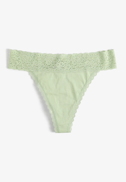 Simply Comfy Cotton Thong Panty