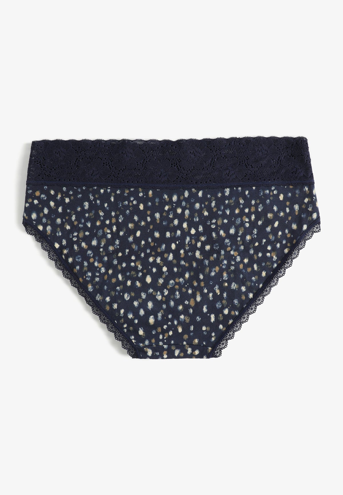 Simply Comfy Cotton Abstract Print Hipster Panty