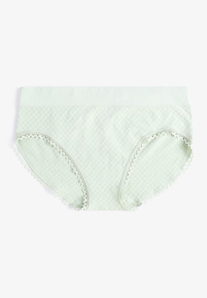 True Stretch Seamless Gingham Bikini Panty