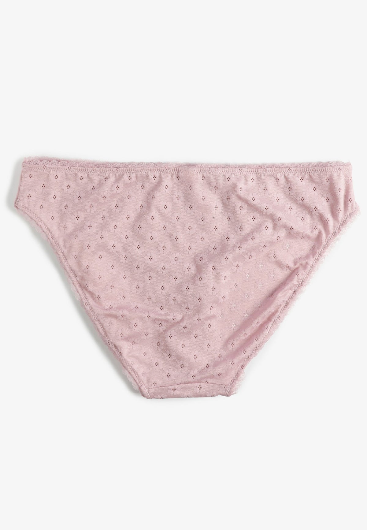 Vintage Lace Eyelet Jacquard Bikini Panty