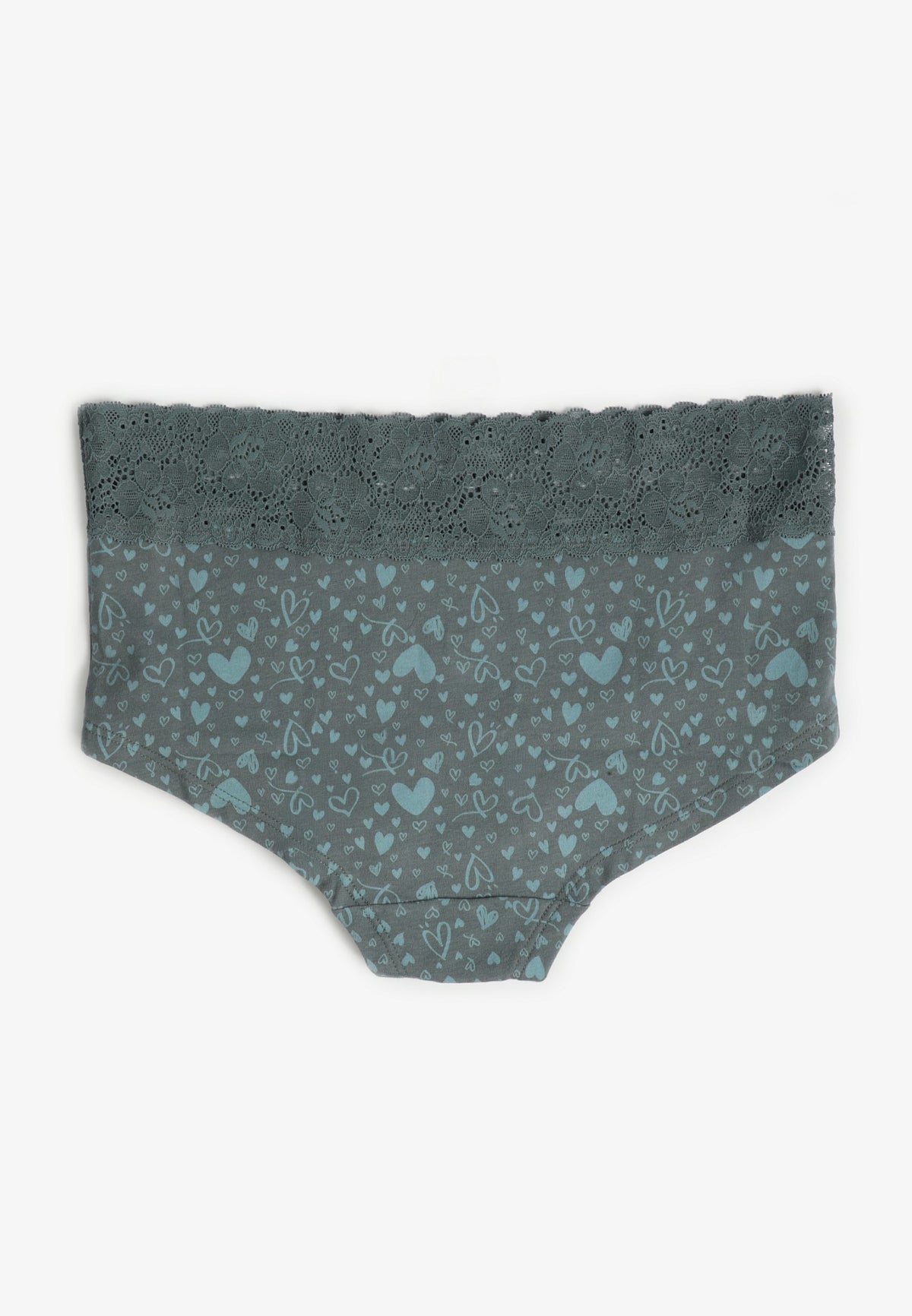 Simply Comfy Cotton Hearts Boybrief Panty