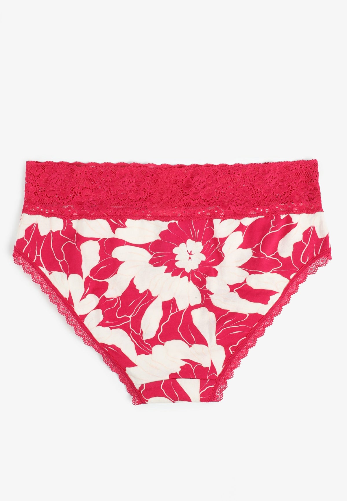 Simply Comfy Cotton Floral Print Hipster Panty