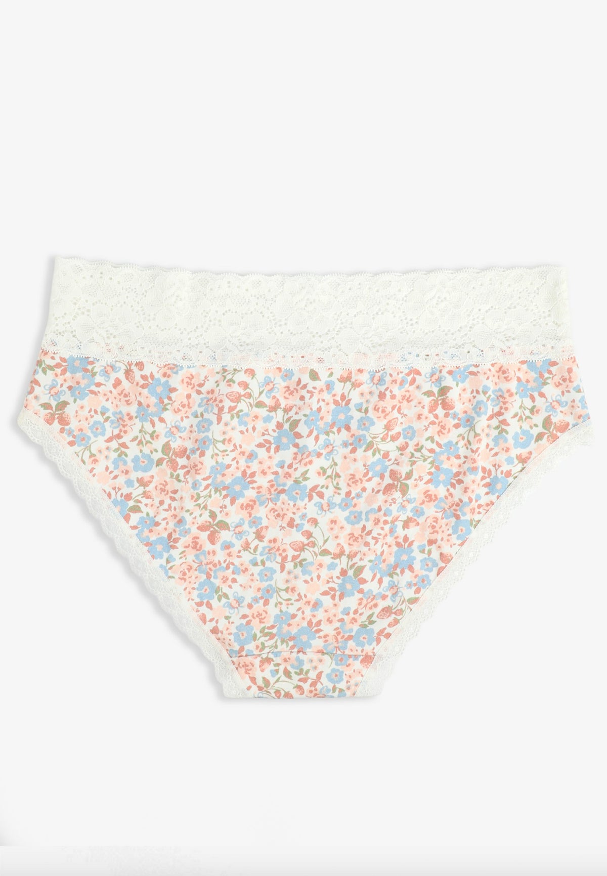 Simply Comfy Cotton Floral Print Hipster Panty